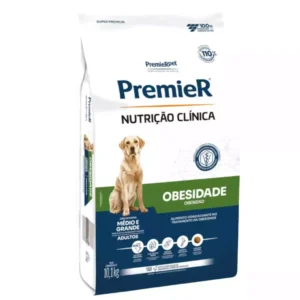 Ração Premier Nutrição Clínica Obesidade para Cães Adultos de Médio e Grande Porte 10,1Kg