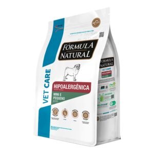 Fórmula Natural Super Premium Vet Care hipoalergênica Cães cachorro pet Portes Mini e Pequeno 2kg