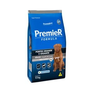 Premier Formula Ração Cães cachorro pet seniores sabor cordeiro porte grande e gigante 15kg