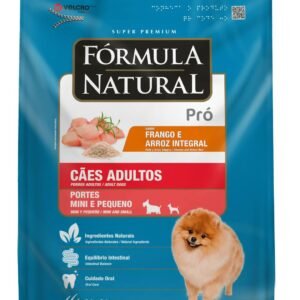 Fórmula Natural Super Premium Pró Cães cachorro pet Adultos Portes Mini e Pequeno frango e arroz integral 2,5kg