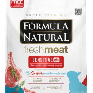 Fórmula Natural Super Premium Grain Free Cães cachorro pet Adultos Portes Mini e Pequeno sabor cordeiro, mandioca e aloe vera  2,5kg