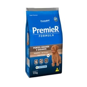 Premier Formula Ração Cães cachorro pet frango filhotes porte grande e gigante 15kg
