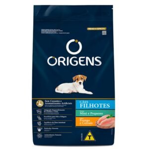 Origens Premium Especial Ração Cães cachorro pet frango e cereais filhotes porte mini e pequeno 10,1kg