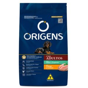 Origens Premium Especial Ração Cães cachorro pet frango e cereais adultos porte mini e pequeno 10,1kg