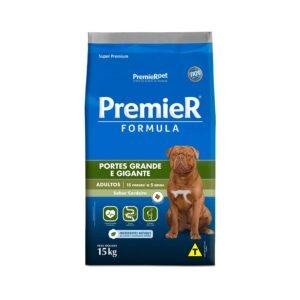 Premier Formula Ração Cães cachorro pet Cordeiro Adulto porte grande e gigante 15kg