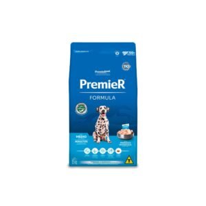 Premier Formula Ração Cães cachorro pet Adultos Porte Médio Frango e Mandioca 15kg