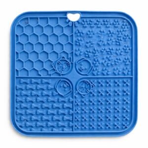 Tapete Interativo de Silicone com Ventosa para Pets