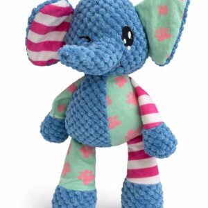 Brinquedo de Pelúcia Elefante para Cães Macio e Texturizado