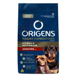 Ração Origens Cachorro Racas Especificas Pitbull/ Rottweiler Adulto 15kg